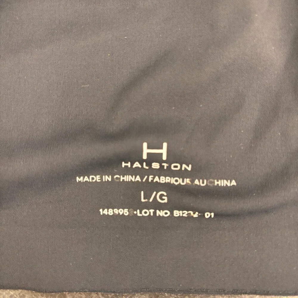 Halston Bra V Neck Size L Removable Cups - Picture 4 of 4